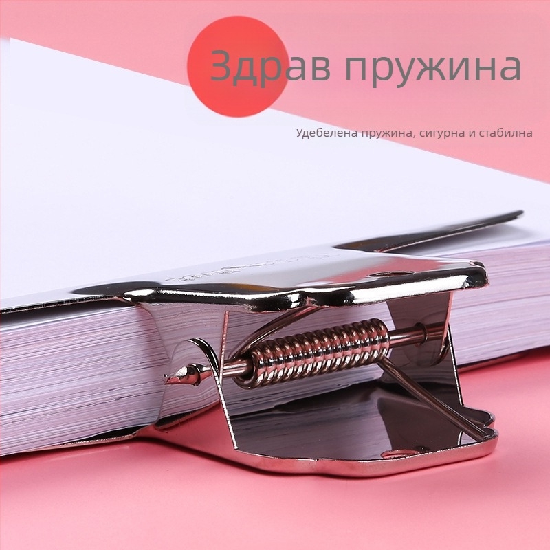 Неръждаем клип за канцеларски материали, планински стил, LC5211, Off the Grass