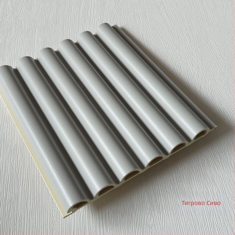 Стенен полукръгъл панел от бамбукова влакнина — модерна простота и нов китайски стил; монтажни услуги налични