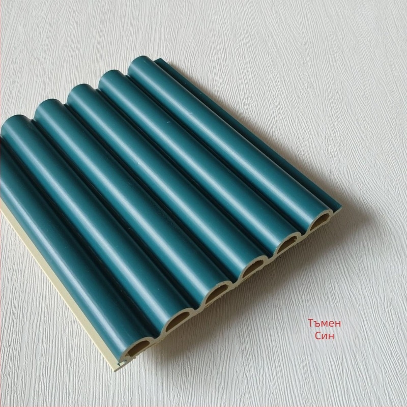 Стенен полукръгъл панел от бамбукова влакнина — модерна простота и нов китайски стил; монтажни услуги налични