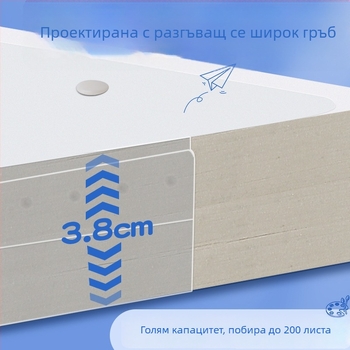 Папка за портфолио за изкуство, Olga 2355, пластмаса, дебелина 1.1 мм