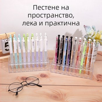 Пластмасов настолен изложбен рафт с многослоен стъпков дизайн, модел изложбен рафт, печат на лого и персонализация