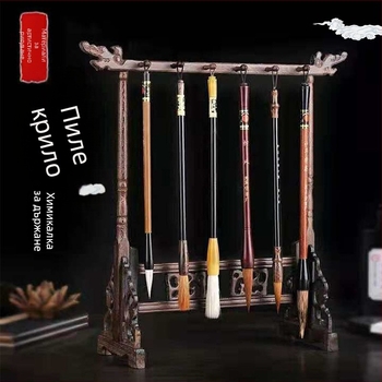 Дървен държач за писалка с драконова глава, твърдо дърво, конфигурации на щифтовете 8/16, 7/14, 6/12, 4/8 (модел JCM-8)