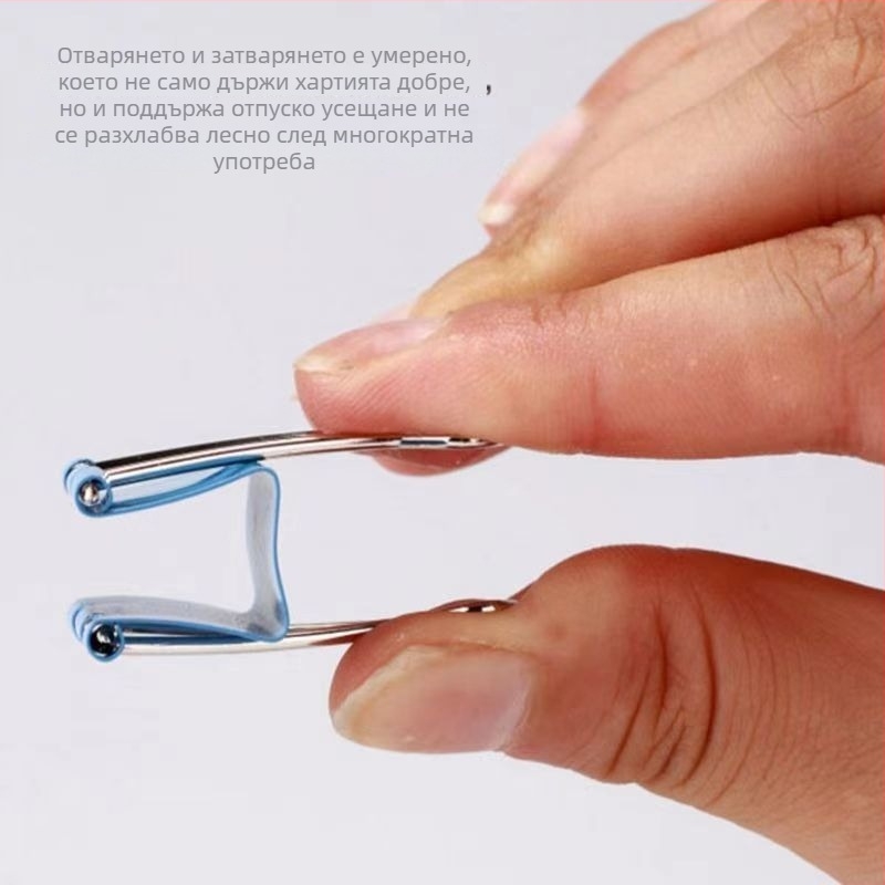 60 броя метални клипсове за офис организация (Марка: Friendly; Код на продукта: zms; Материал: Метал)