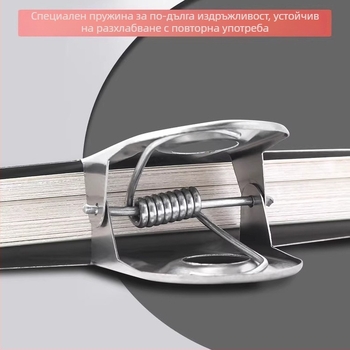 Клип за дъска за скици, дълга щипка, довтейл клип, железен клип за рисуване