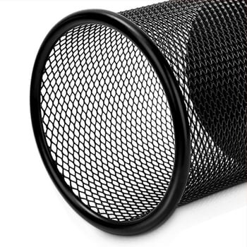 Deli 9172 метален държач за писалки, кръгла форма, модел 9172