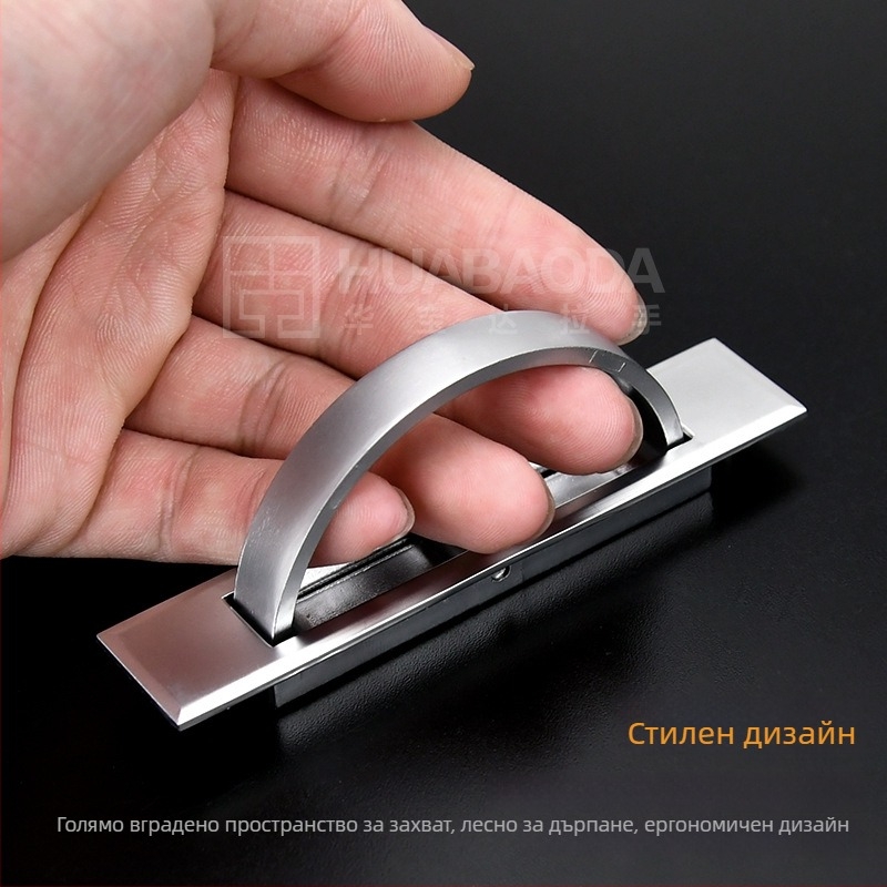 Tatami дръжка за легло — цинкова сплав, електроплакиране, модел 505, модерен минималистичен стил