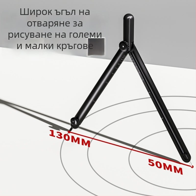 Компас с дигитален дисплей във форма на писалка за изпити — Lejiao Jy-66-6, цинкова сплав