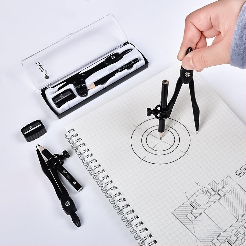 Метален компасен комплект, набор от 3, Little Fish