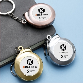 Ключодържател с измервателна лента Cassiolo, 2 м, джобен инструмент за измерване