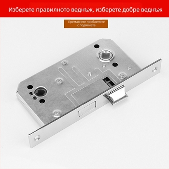 Дръжка за пожарна врата от неръждаема стомана с кръгло тръбно тяло – CB-SIA, дръжка с заключване за противопожарни врати и коридори, модерен минималистичен стил