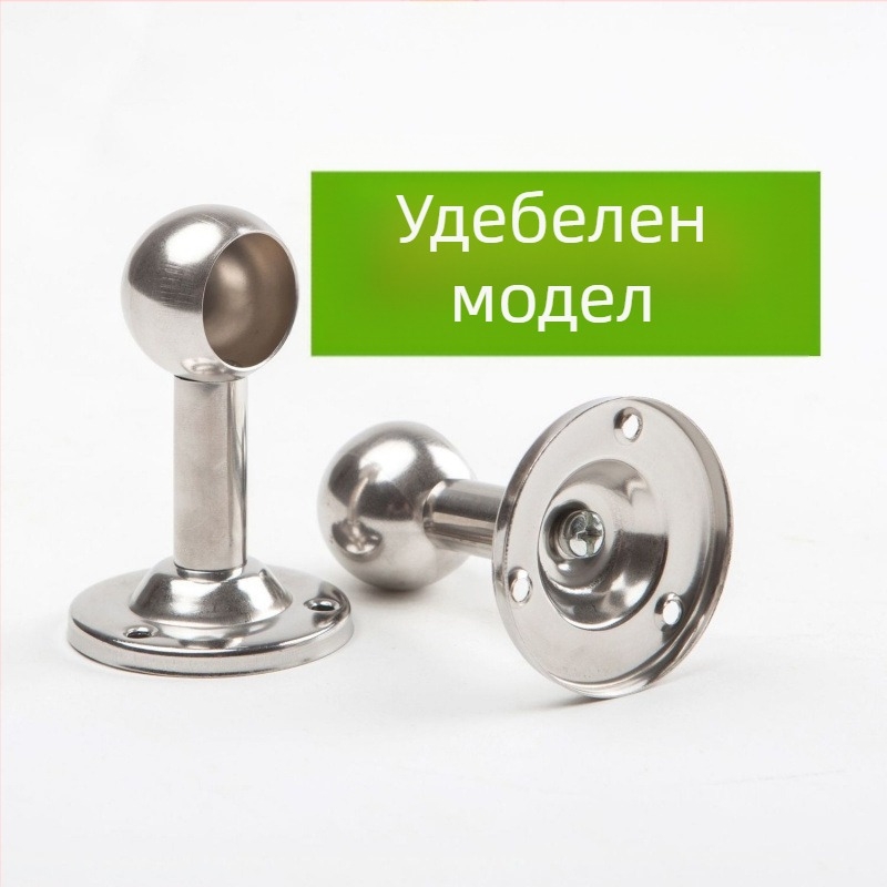 Удебелен и удължен бар за кърпи от 304 неръждаема стомана, CE сертифициран, единична пръчка, Kuyi