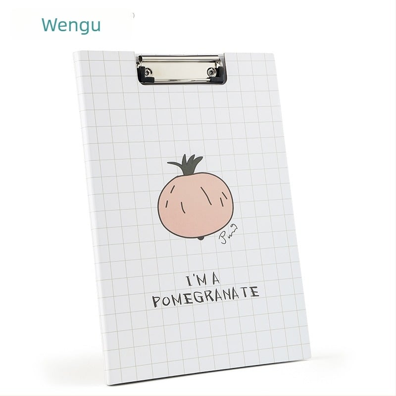 Wen Gu A4 клип за писане на листове – единичен щип, хартия, лого включено