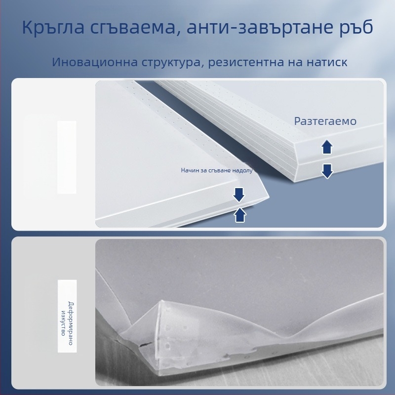 Чанта за скици за съхранение – пластмасова, Dehong, 3 слоя, 4 клетки