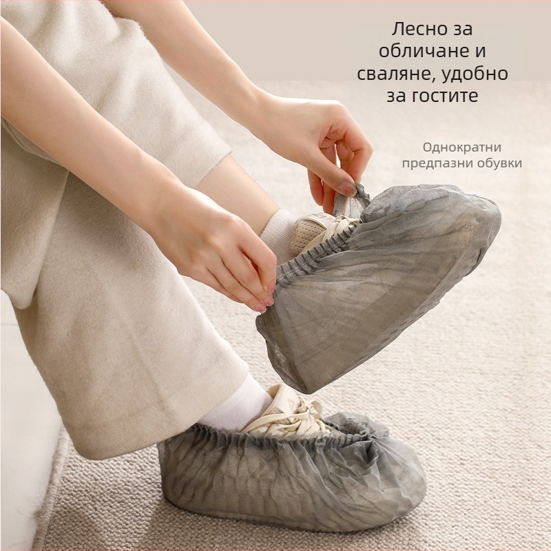 FaSoLa обувни покривки, нетъкани, устойчиви на прах, износоустойчиви, еднократни