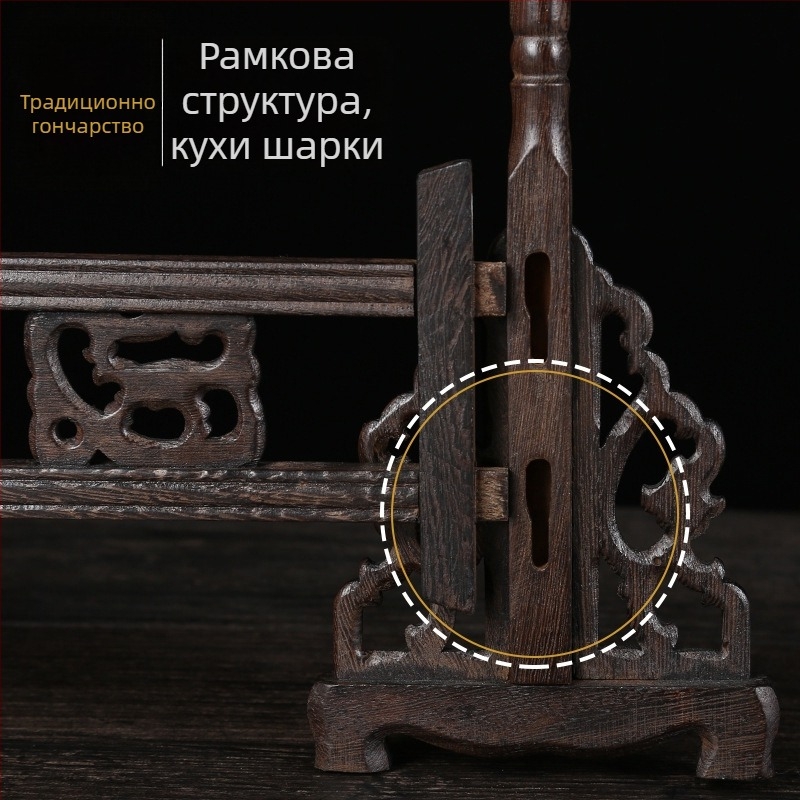 Държач за пера и четки от дърво с драконова глава, 12/14/16‑пинов, калиграфски комплект „Четири съкровища на учението“, персонализируем