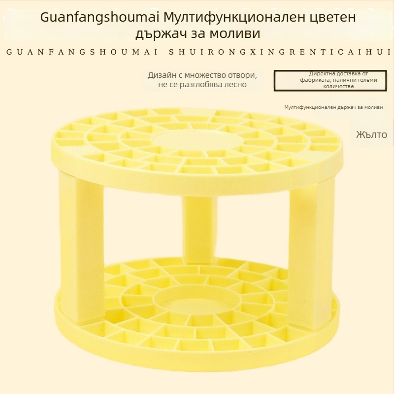 Детски пластмасов държател за моливи и четки, разглобяем, многофункционален за рисуване