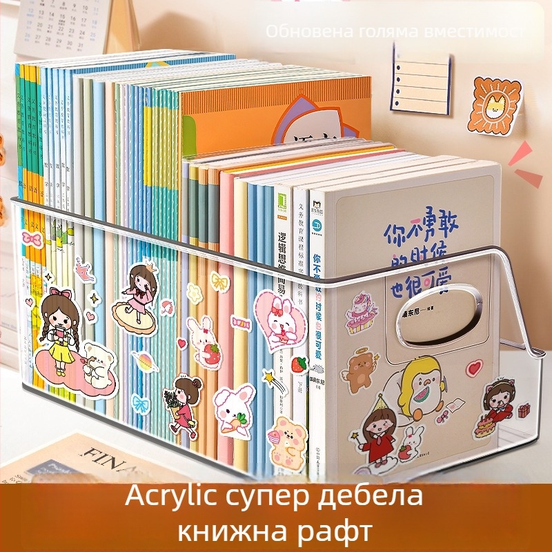 Десктоп кутия за книги, Yoshi, модел YKLSL, пластмасова конструкция, чисто тегло 100