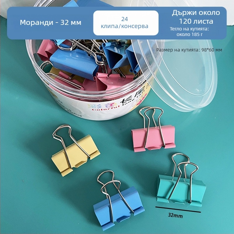 Метален държач за документи с dovetail клип (Бранд Warehouse; Материал Метал; Тип продукт: държач за документи)