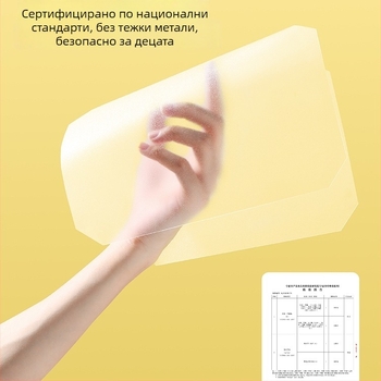 Самозалепващи прозрачни корици за учебници за първи и втори клас (и двата тома); материал: копринено цветче; подходящи като подарък за съученици