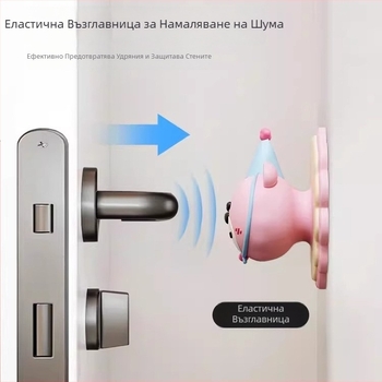 Креативни антиколизионни стикери за врати и предпазни ленти за дръжки, комплект за хладилник, код Xlmfzd, марка Friendly, пакет Regular Fit, дължина Regular Fit