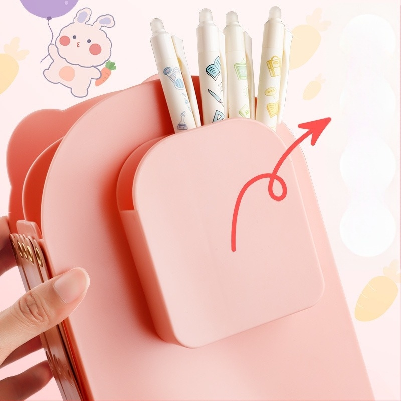 Разтегателна карикатурна поставка за книги и бюро, PET, HC-9696, единична опаковка, готова за подарък