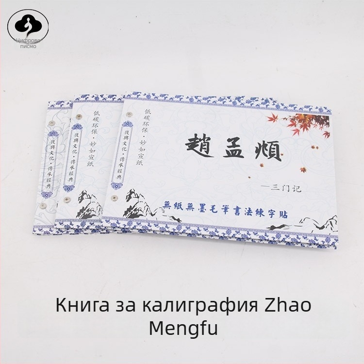 Калиграфия практика копирна тетрадка, серия Water Writing Cloth, марка Wei Zhuang Painting Material, платно за водопис, правоъгълна форма