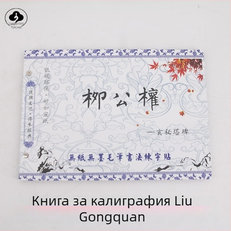 Калиграфия практика копирна тетрадка, серия Water Writing Cloth, марка Wei Zhuang Painting Material, платно за водопис, правоъгълна форма