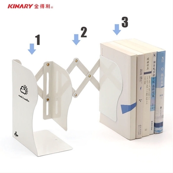 Разтегателна настолна книжна поставка, железна конструкция, за ученици