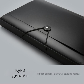 13-клетъчна акордеон папка за документи, пластмасова конструкция, голям капацитет, печатано лого, възможност за персонализация, лицензирана частна марка