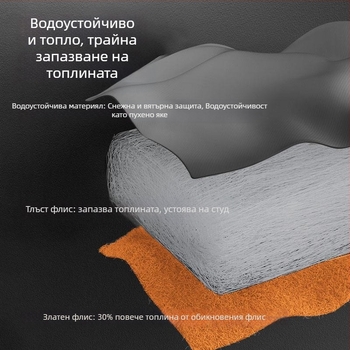 Kepu защита за коляното за електрически превозни средства – ветроустойчива зимна защита за каране на мотоциклет и електрически скутер, за възрастни, модел KP-HJRHX-040