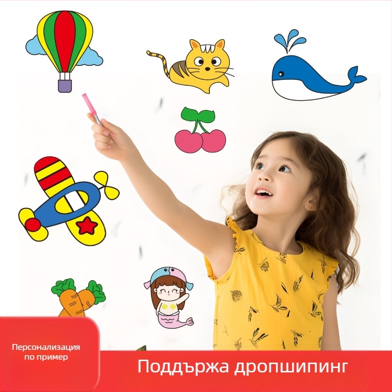 Детска книга за оцветяване и рисуване, комплект за деца 3–6 години, марка Du Le Zi, персонализирана по рисунки, хартия