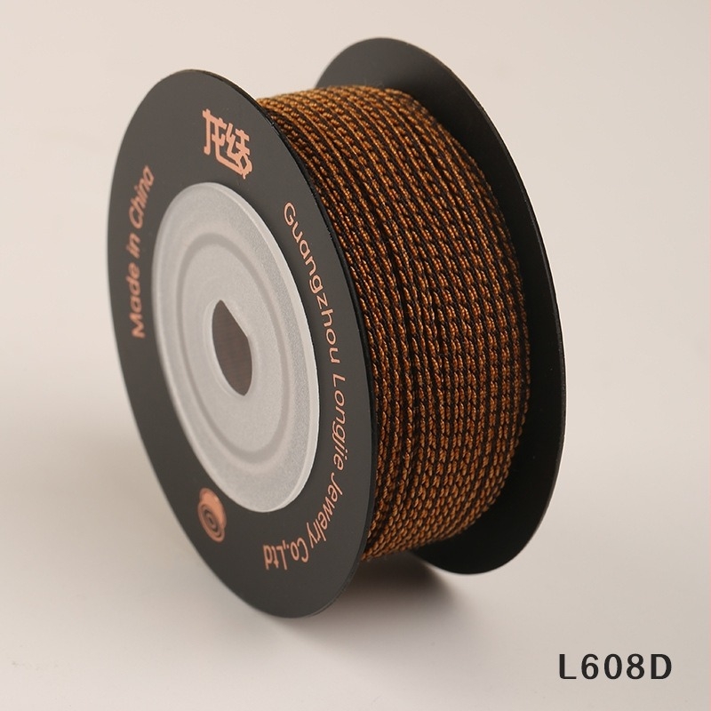 Dragon Knot Dragon Whisker Line ръчно плетена нишка от ледена коприна за гривни, аксесоари за коса и шевни проекти