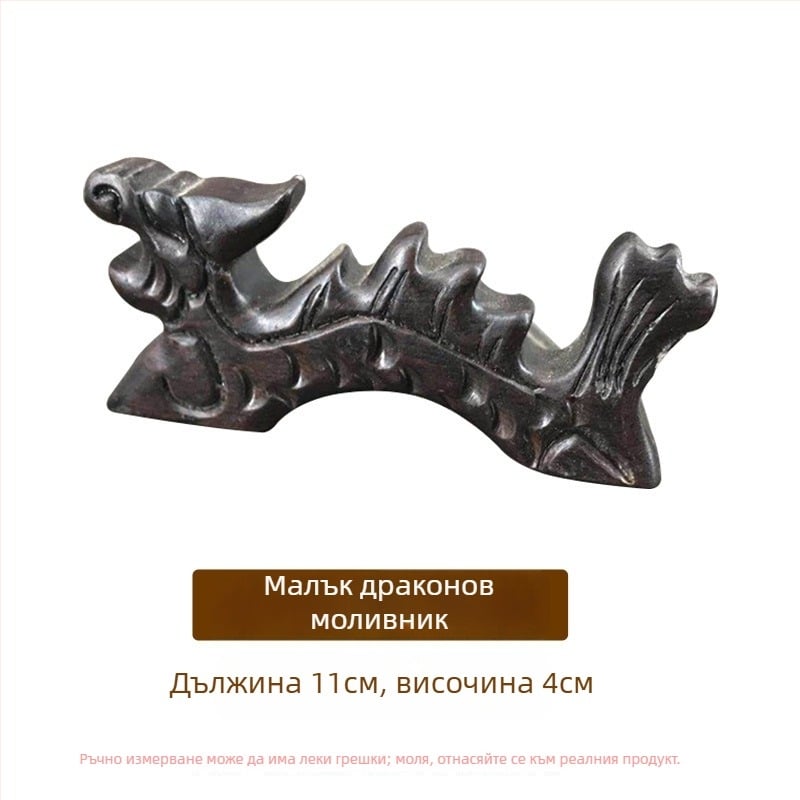 Държач за писалка в планински стил – петопръстов дизайн, дърво махагон и каталпа, Weizhuang, модел Mahogany Pen Mountain