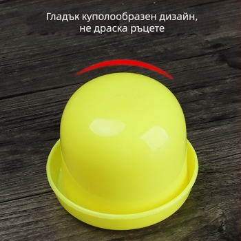 Комплект чаши за зарове ABS, дизайн с заоблени ъгли, модел 302, кутия от 60 броя, марка Apricot Charm