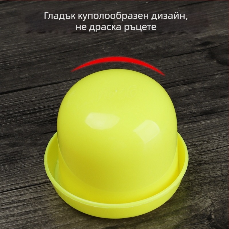 Комплект чаши за зарове ABS, дизайн с заоблени ъгли, модел 302, кутия от 60 броя, марка Apricot Charm