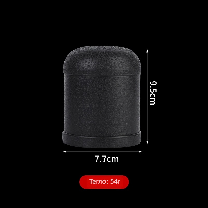 Комплект чаши за зарове ABS, дизайн с заоблени ъгли, модел 302, кутия от 60 броя, марка Apricot Charm