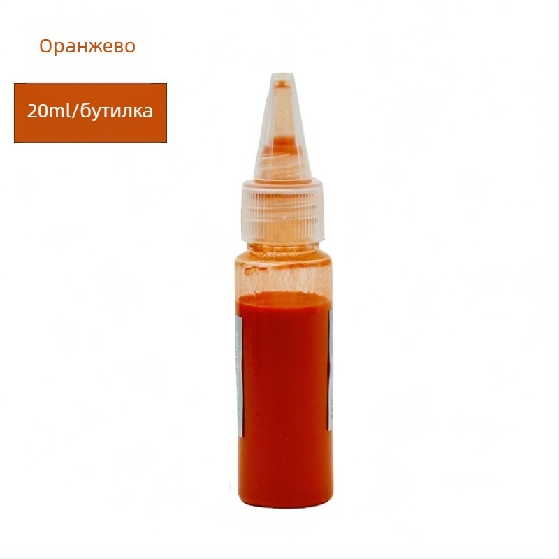 Комплект лакови пигменти за DIY празен сгъваем фен, 20 мл, за китайска живопис