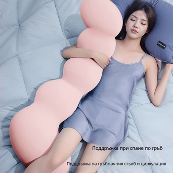 Poe възглавница с ядро, пълнеж полиестерно влакно, калъф полиестер, солиден модел, модерен минимализъм