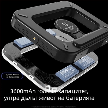 M-200rgb LED светлина за запълване — преносима, ръчна, вградена батерия, 10–50W, 5V