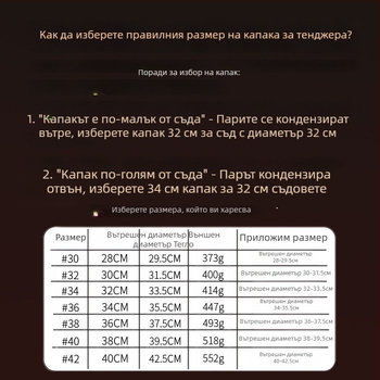 Капак за тенджера от неръждаема стомана • Модел: капак за тенджера от неръждаема стомана • Тегло: 0.4–0.6 кг • Бранд: AKL • Персонализиране: Да