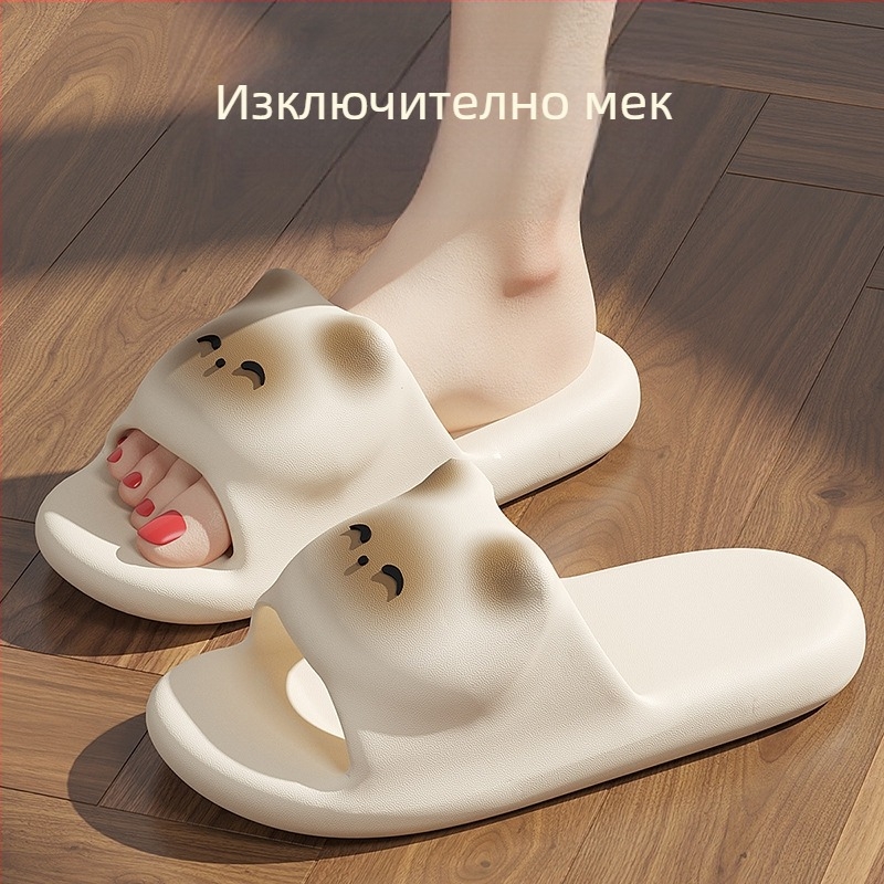 Дамски презрамкови обувки EVA горна част, EVA вътрешност, квадратен нос, сладък стил, зимна версия 2024