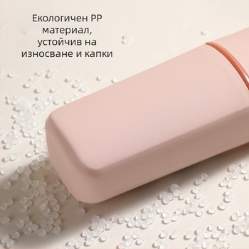 Държач за четки за зъби със съхранение – PP материал, принтирано лого, начин на окачване: други методи.