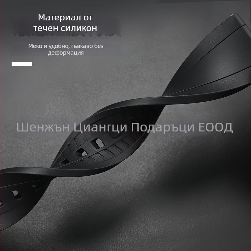 Каишка за часовник от течен силикон за Omega Seamaster 300, с механизъм за бързо освобождаване, прахоустойчива, универсална — Cheung Kei