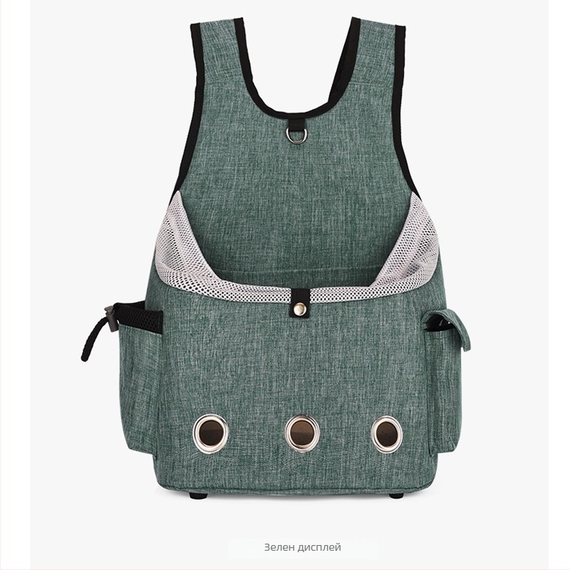 Чанта за котки за пренасяне, полиестер, капацитет 1000 мл, код на продукта 009, OEM персонализация, средна твърдост