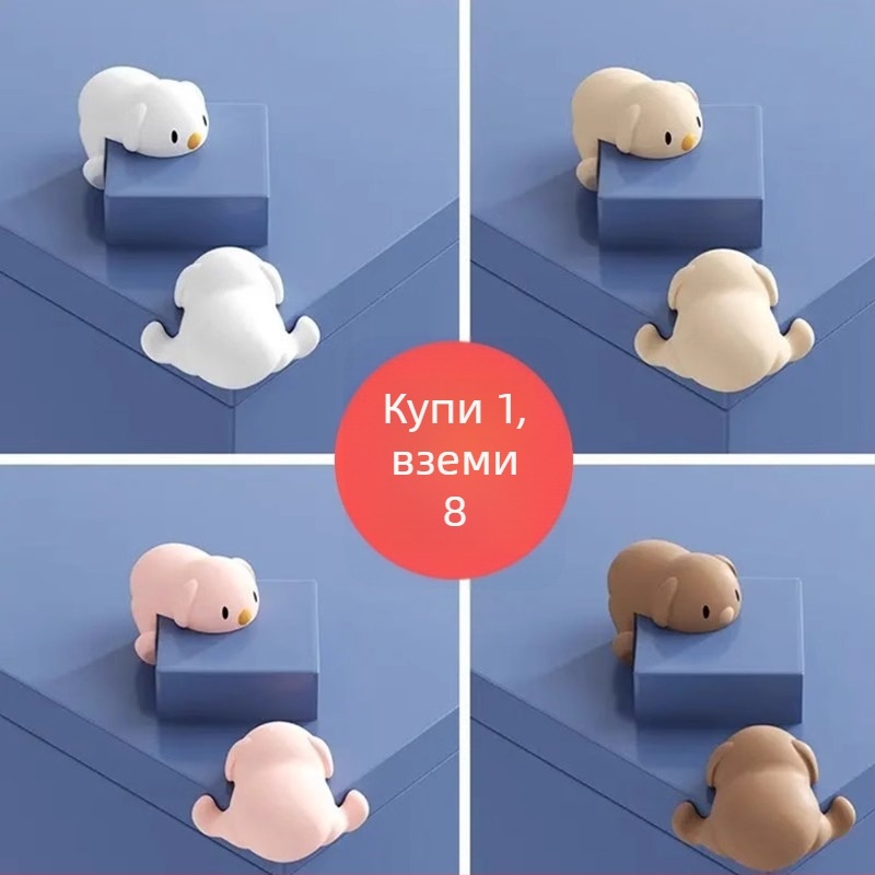 Силиконов предпазител за ъгъл на маса – правоъгълен ъгъл, за безопасност на бебето, марка Friendly