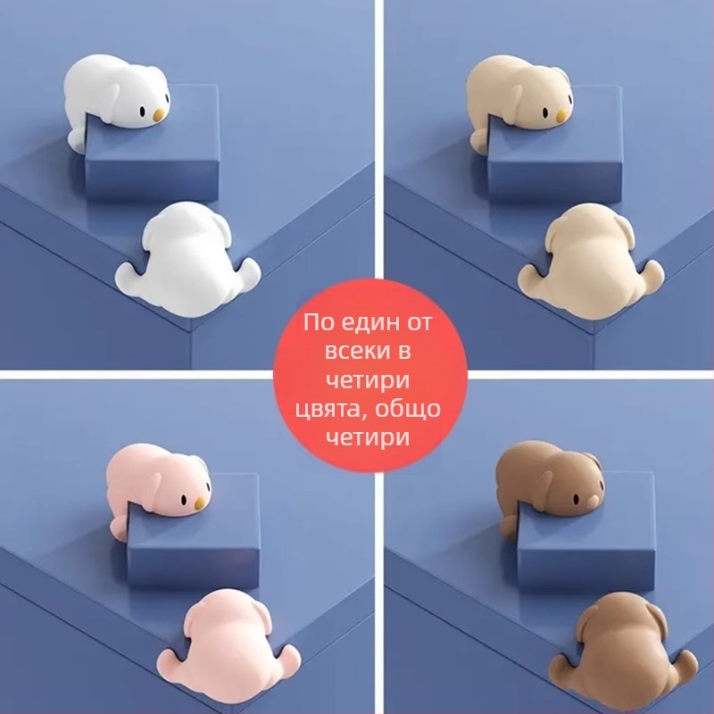 Силиконов предпазител за ъгъл на маса – правоъгълен ъгъл, за безопасност на бебето, марка Friendly