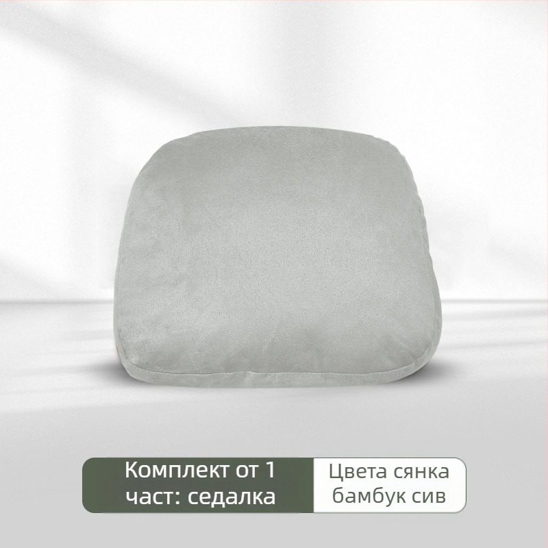 Подглавник за шия и облегател за кръста за Zero Run B10/B01, замшев материал, пълнеж от синтетично влакно, минималистичен стил