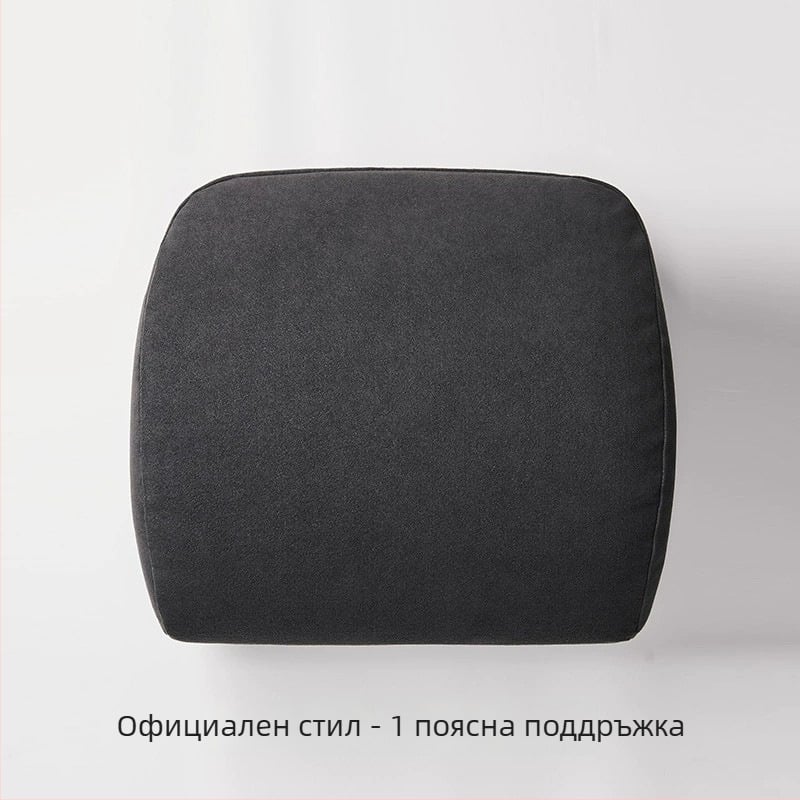 Възглавничка за поддръжка на шия с паметна пяна за Tesla Model 3/Y, външен слой чист памук, подходяща за всички сезони, универсална съвместимост с автомобили