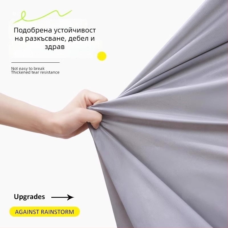 Дъждовен пончо за възрастни, удебелен PVC, за outdoor туризъм и алпинизъм, многократна употреба