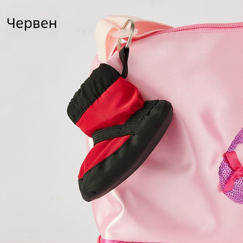 Балетни тренировъчни обувки с плътна подплата от пух и PU подметка — Iron Arrow, за възрастни, унисекс